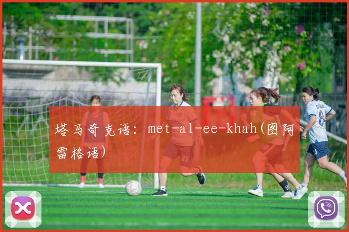 塔马奇克语：met-al-ee-khah(图阿雷格语)